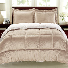 Sherpa Comforter Set