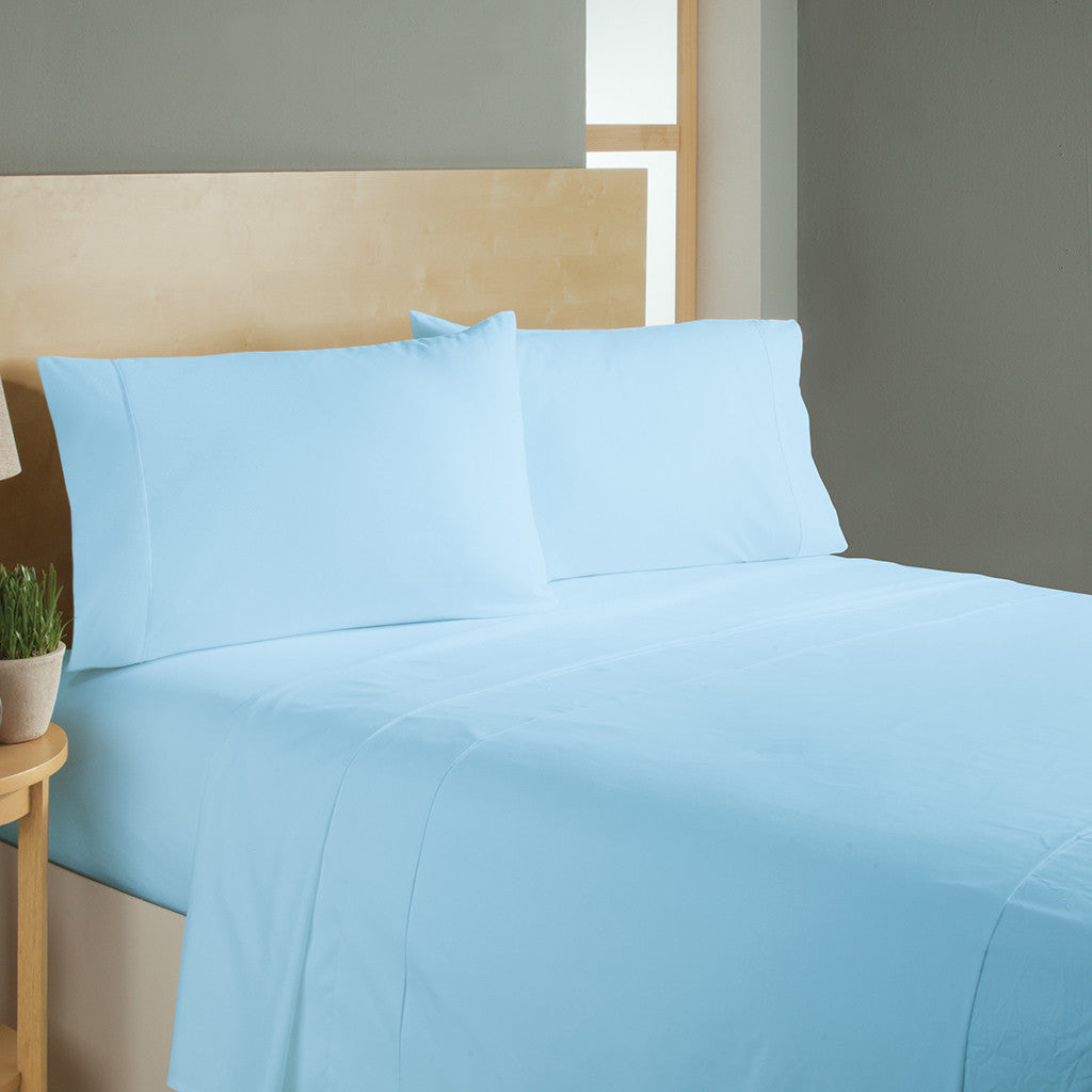 4 Piece Double Brushed Sheet Set - Assorted Colors