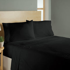 4 Piece Double Brushed Sheet Set - Assorted Colors