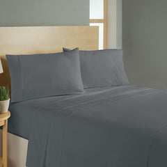 4 Piece Double Brushed Sheet Set - Assorted Colors