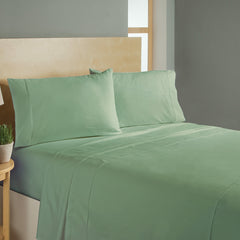 4 Piece Double Brushed Sheet Set - Assorted Colors