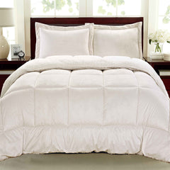 Sherpa Comforter Set